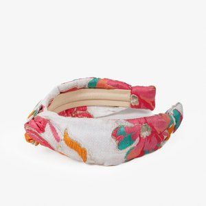 Autumn Adeigbo Floral Brocade Headband